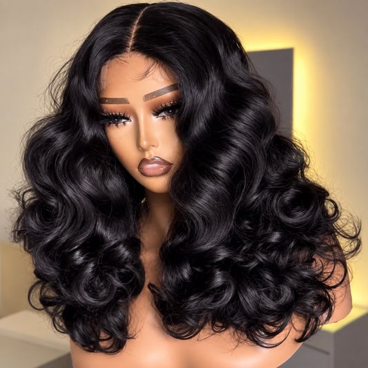 Glueless Remy bouncy hair